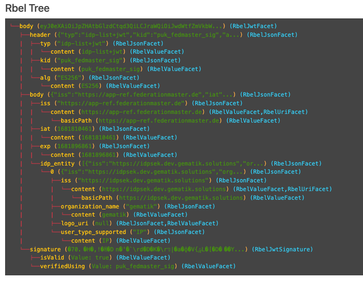 tiger proxy nested array tree