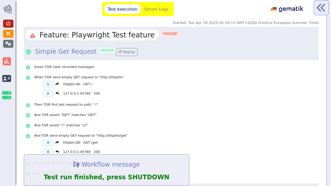maincontent tabs highlight